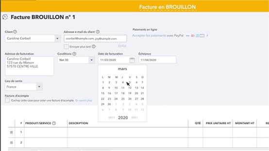 Numérisation des Factures 